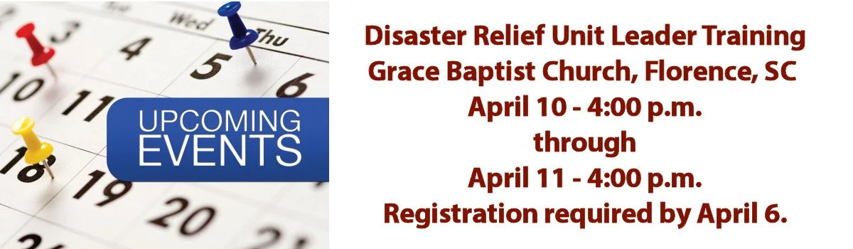 Disaster Relief Unit Leader Training