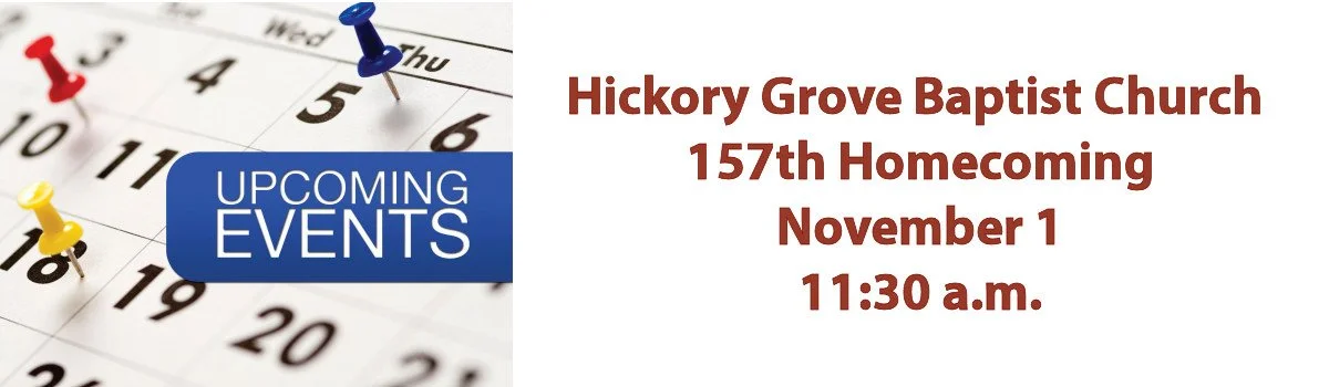 Hickory Grove Baptist Homecoming