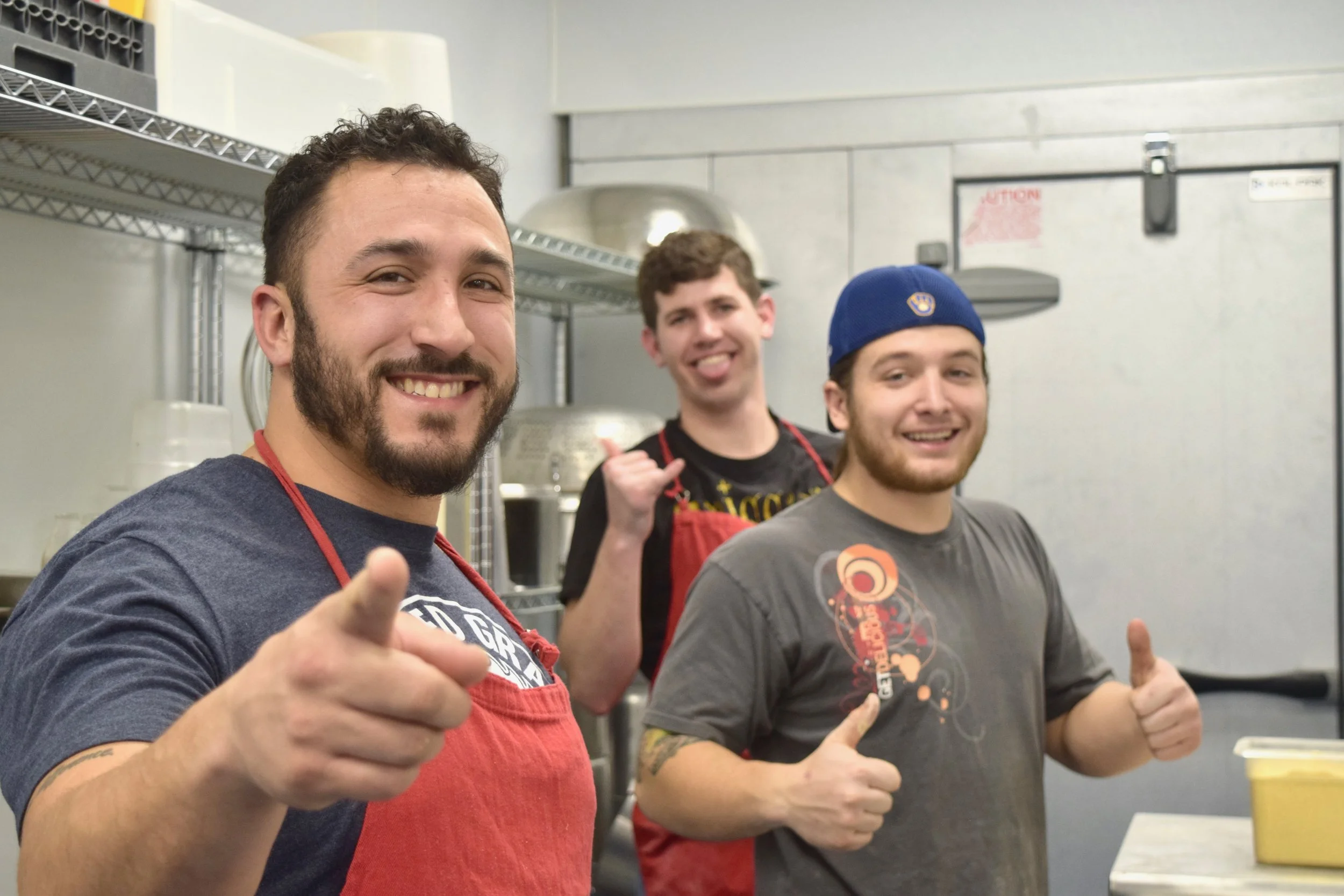 Jimmy, Keegan, & Michael - Kitchen Staff