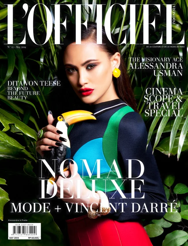 Alessandra Usman by Enrique Vega for L'Officiel ID - Cover.jpeg