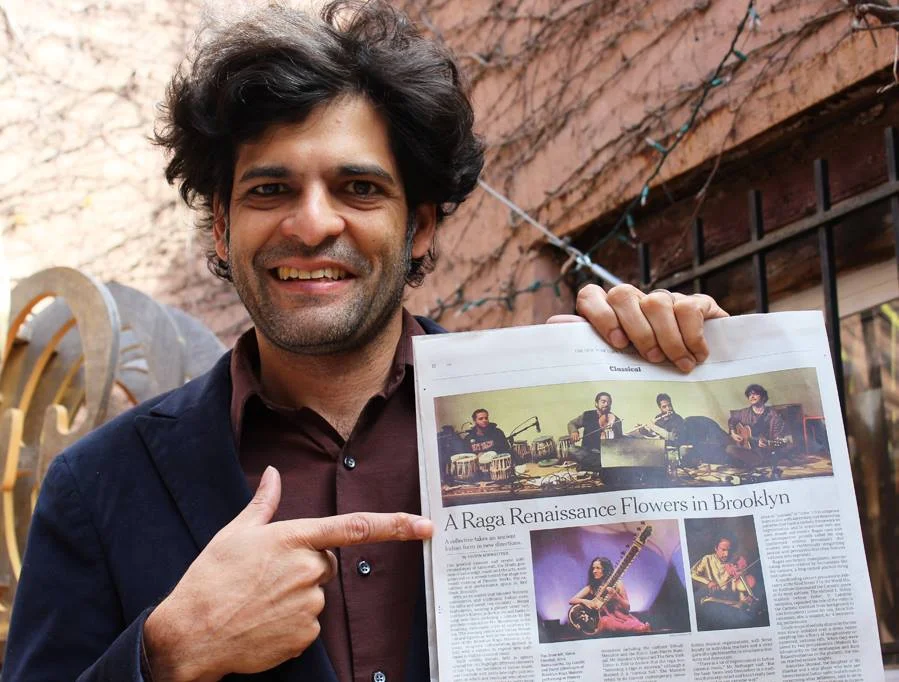 Brooklyn Raga Massive in the New York Times