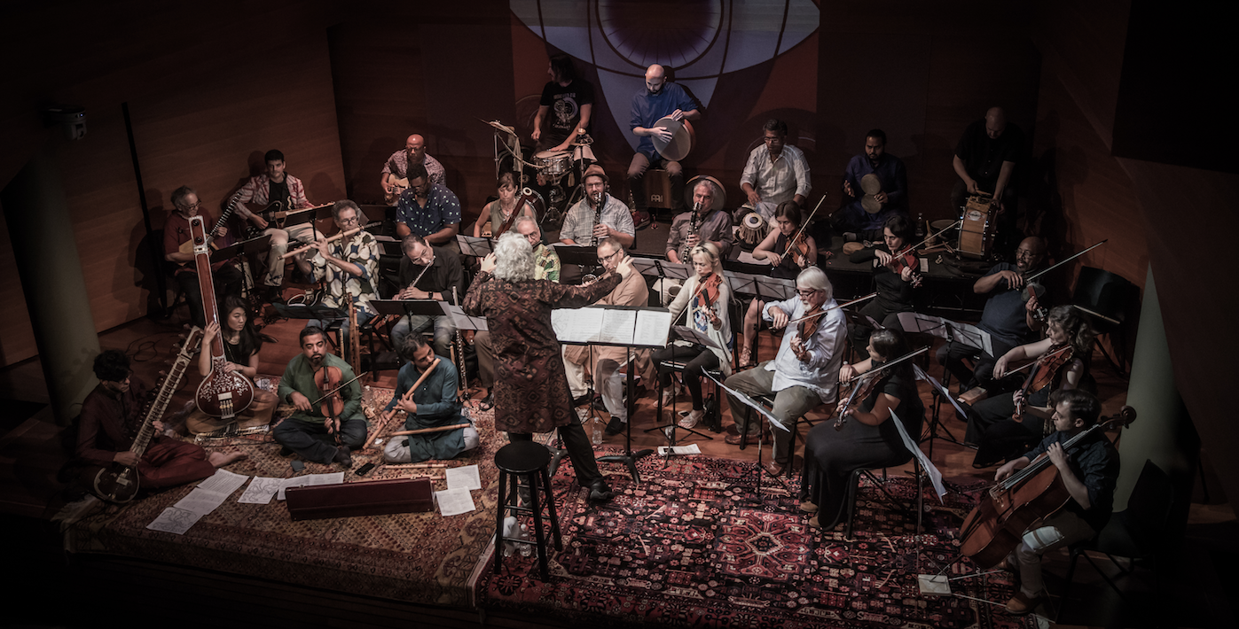 Adam Rudolph's Go Organic Orchestra and Brooklyn Raga Massive
