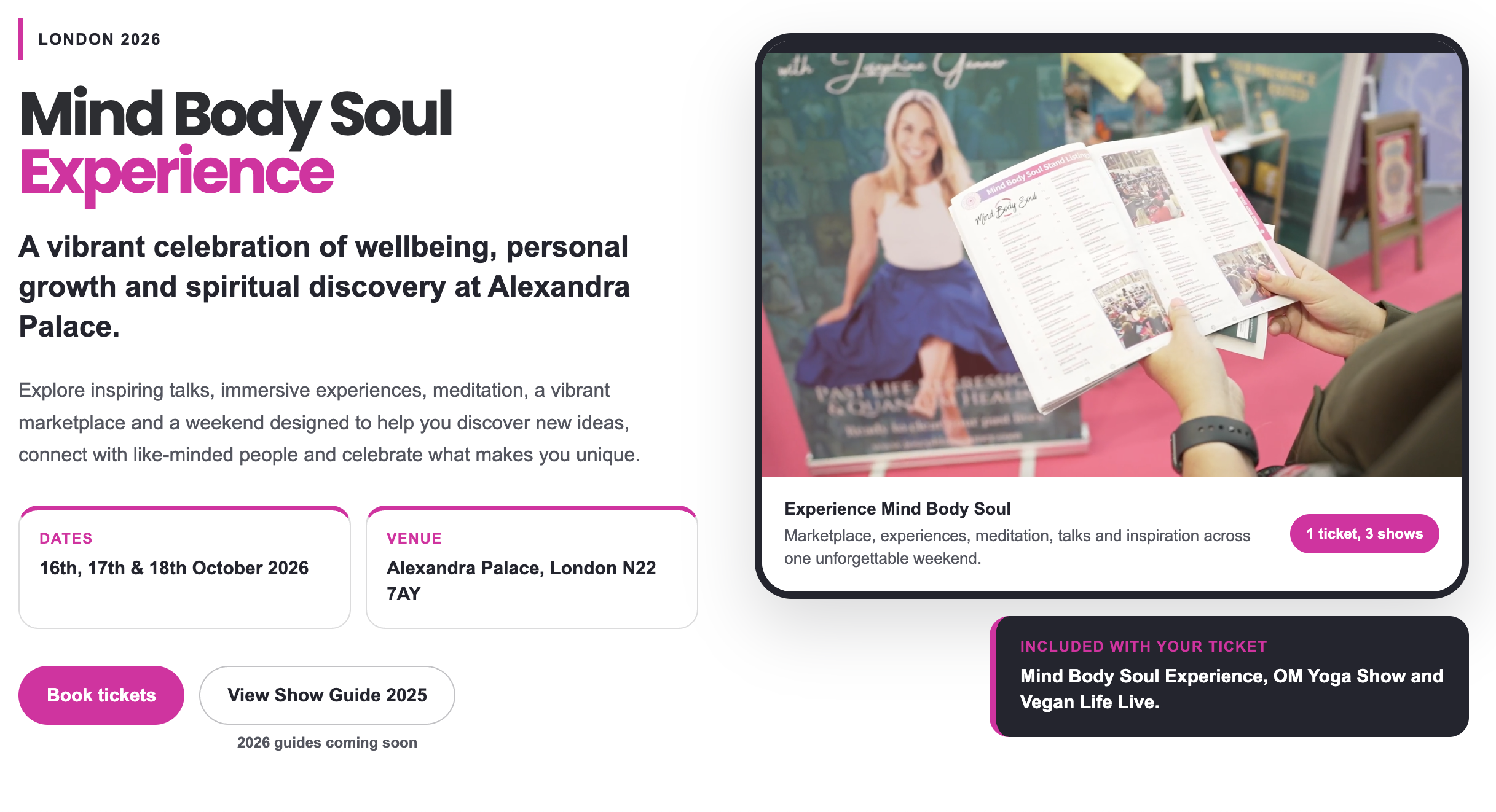 Mind Body Soul Experience