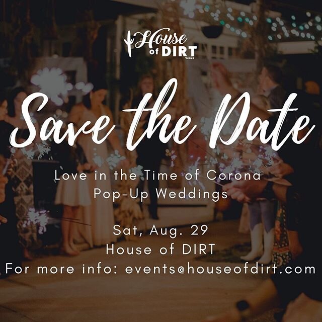 We&rsquo;re popping the knot on Aug. 29, 2020! For more info head over to our bio! 🥳