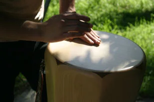 The Hybrid-Cajon Drum by Circle 7 Drums