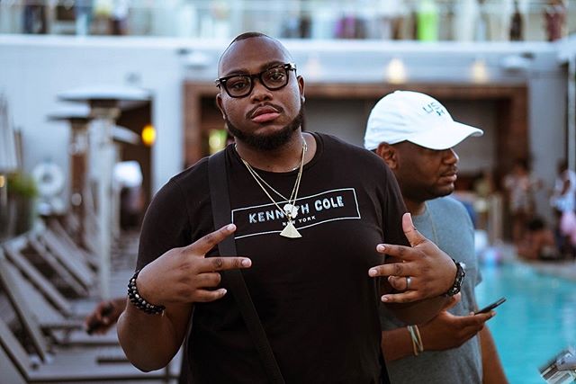 Waves Pool Party in Hollywood! @timiadeyeba was spotted wearing the Egyptian Pyramid Pendant paired with the Gold &ldquo;Embrace Africa&rdquo; Pendant . 🌍🔌 📷: @lifeofmikkie_