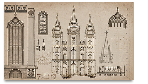 Temple Recommend Holder Salt Lake Temple LDS Mormon