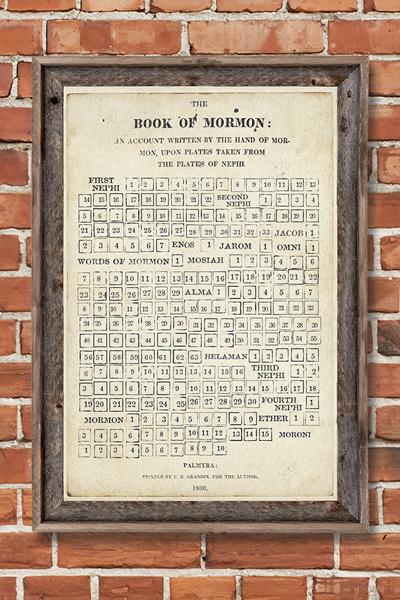 Book Of Mormon Reading Chart Seminary