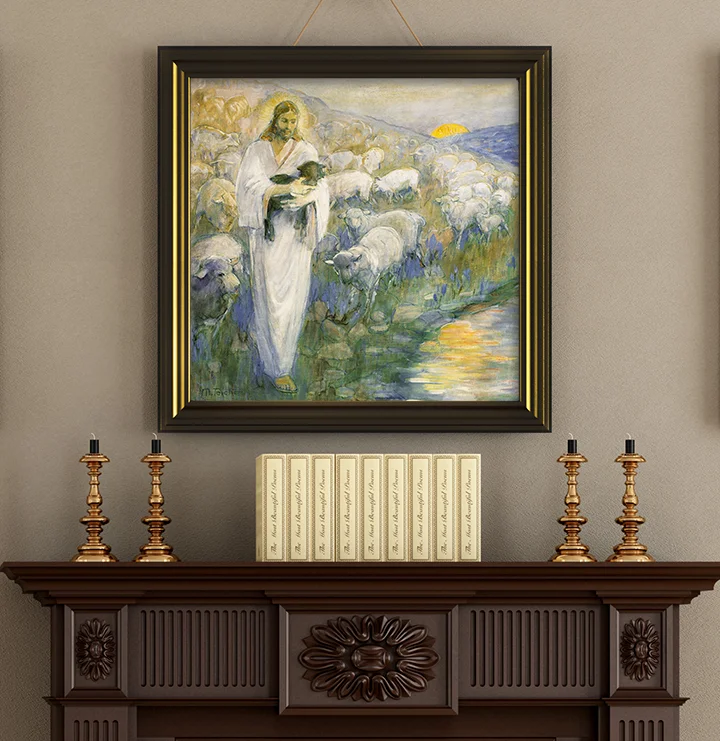Minerva Teichert Rescue of the Lost Lamb
