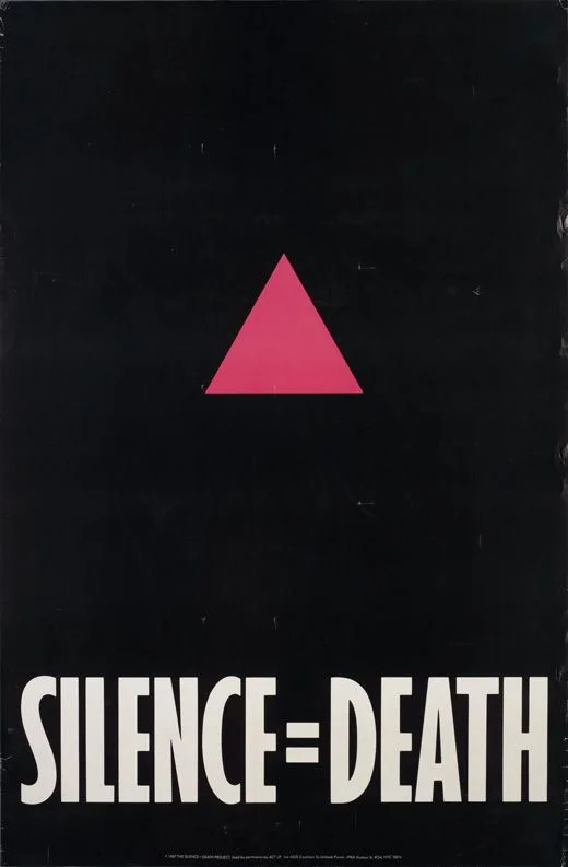ACT UP "Silence=Death," 1987 
