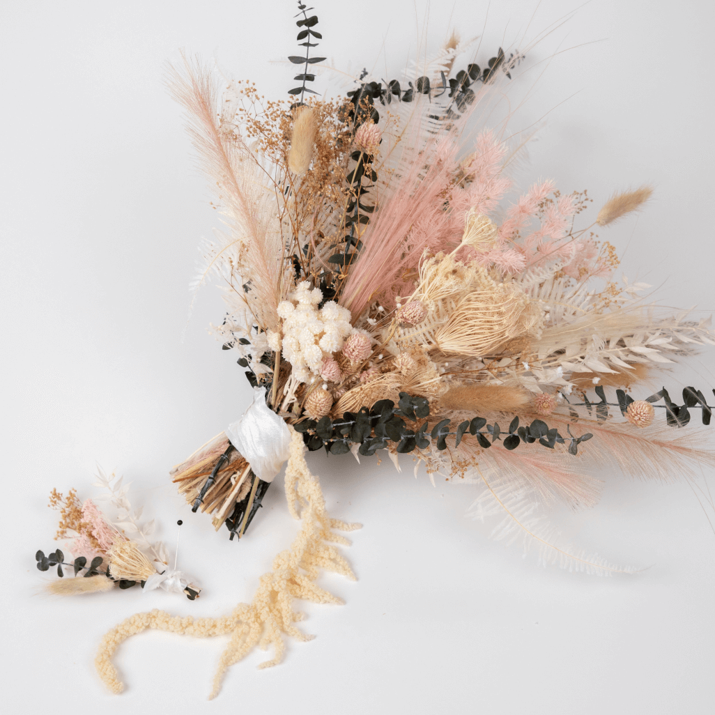 Dried Bridal Bouquet