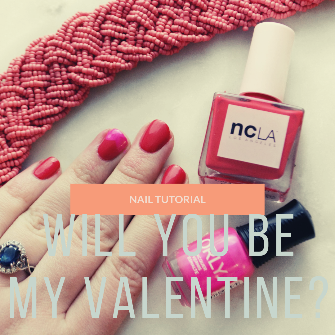 Quick and Easy Valentine's Manicure