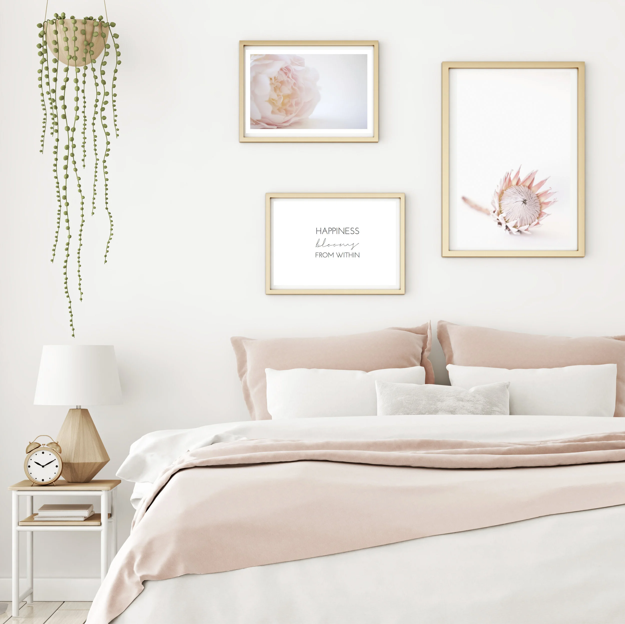 '  PEONY VIII  ' '  HAPPINESS BLOOMS FROM WITHIN  ' &amp; '  KĪNGI III  '