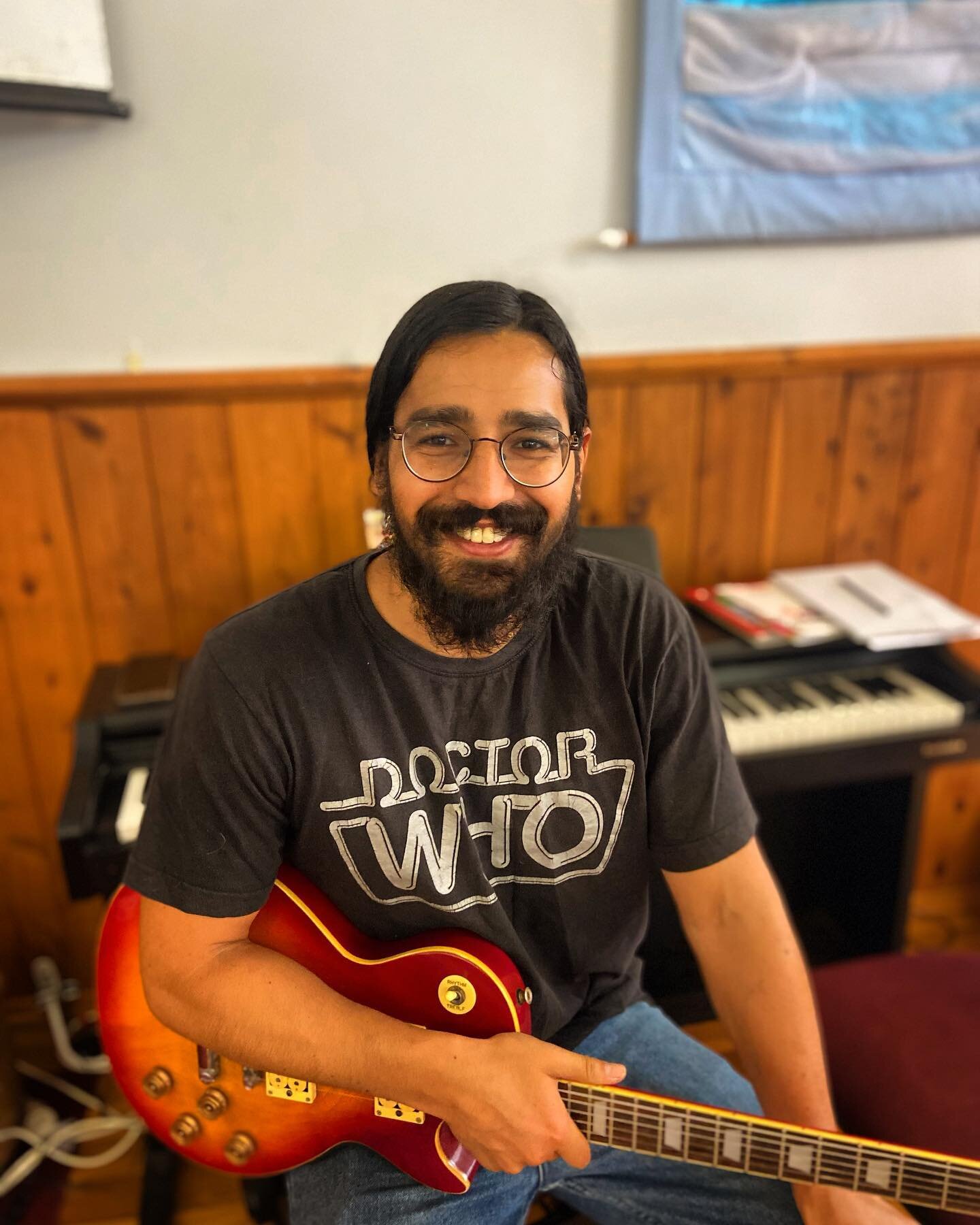 Meet Damo, your guitar teacher at Jervis Bay School of Music! 🎶

Damo is a nature-loving muso! Previously, he organized educational tours through the Zoo, Botanic Gardens, and the Arboretum. 🌿 His passion for nature grew from those experiences. 

A