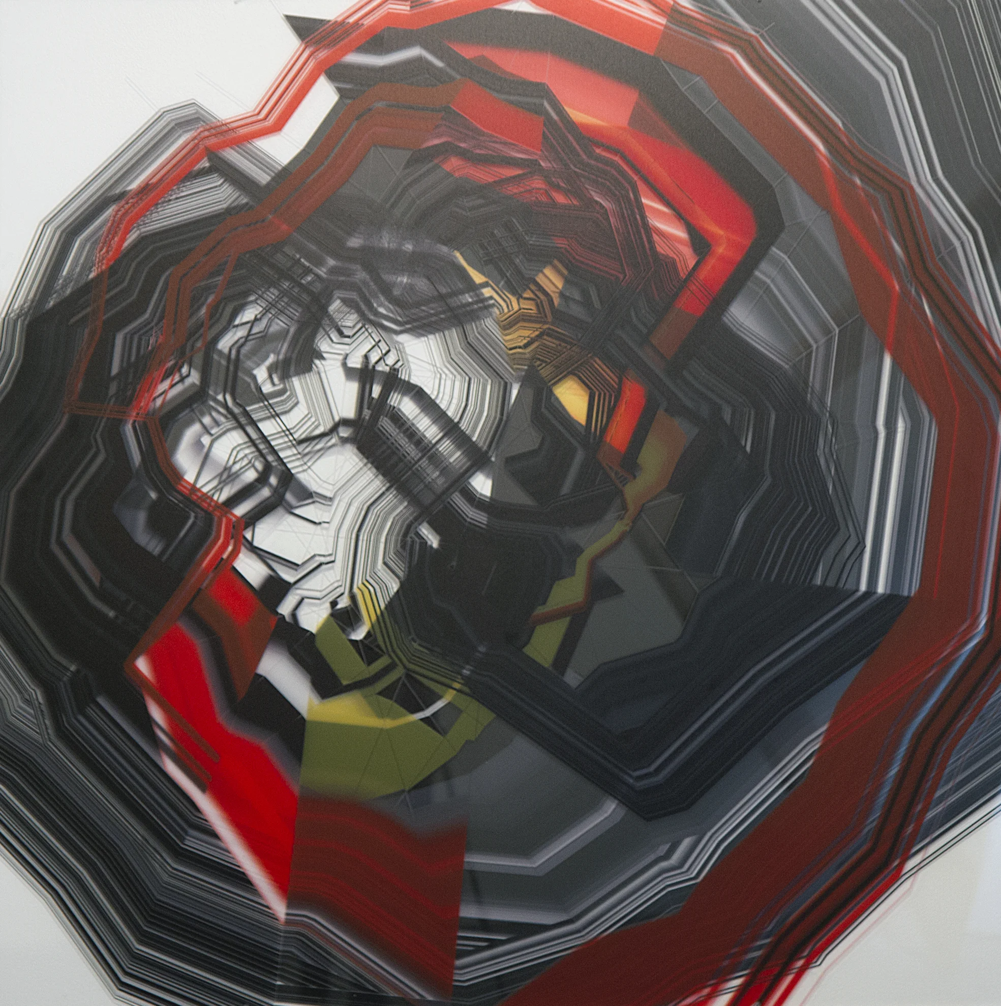 ‘Phorical Planning , 120x120cm, digital print on acrylic sheeting, 2016.