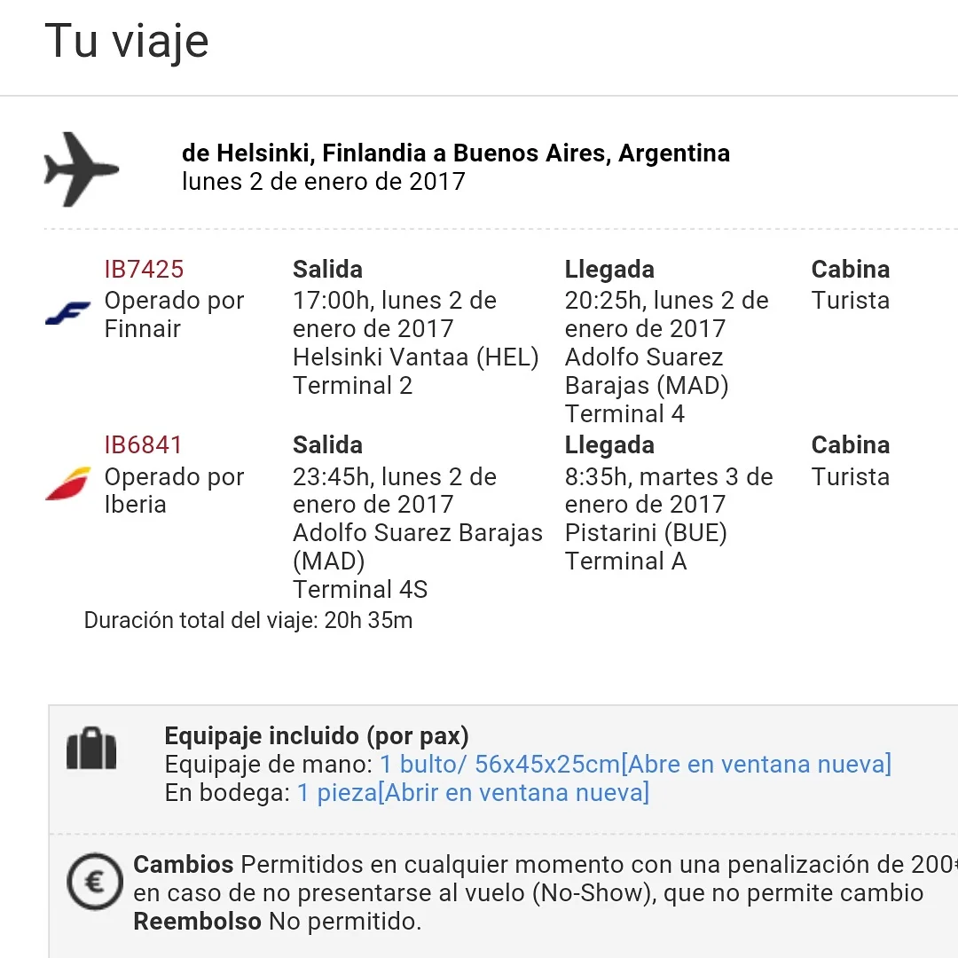 Köpte biljetter på spanska, rätt så stolt över mig, hehe!