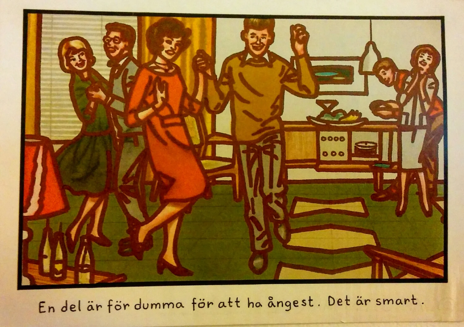 Det här kortet hänger på min toadörr och är ett av mina favoritcitat som jag tänker på ofta.