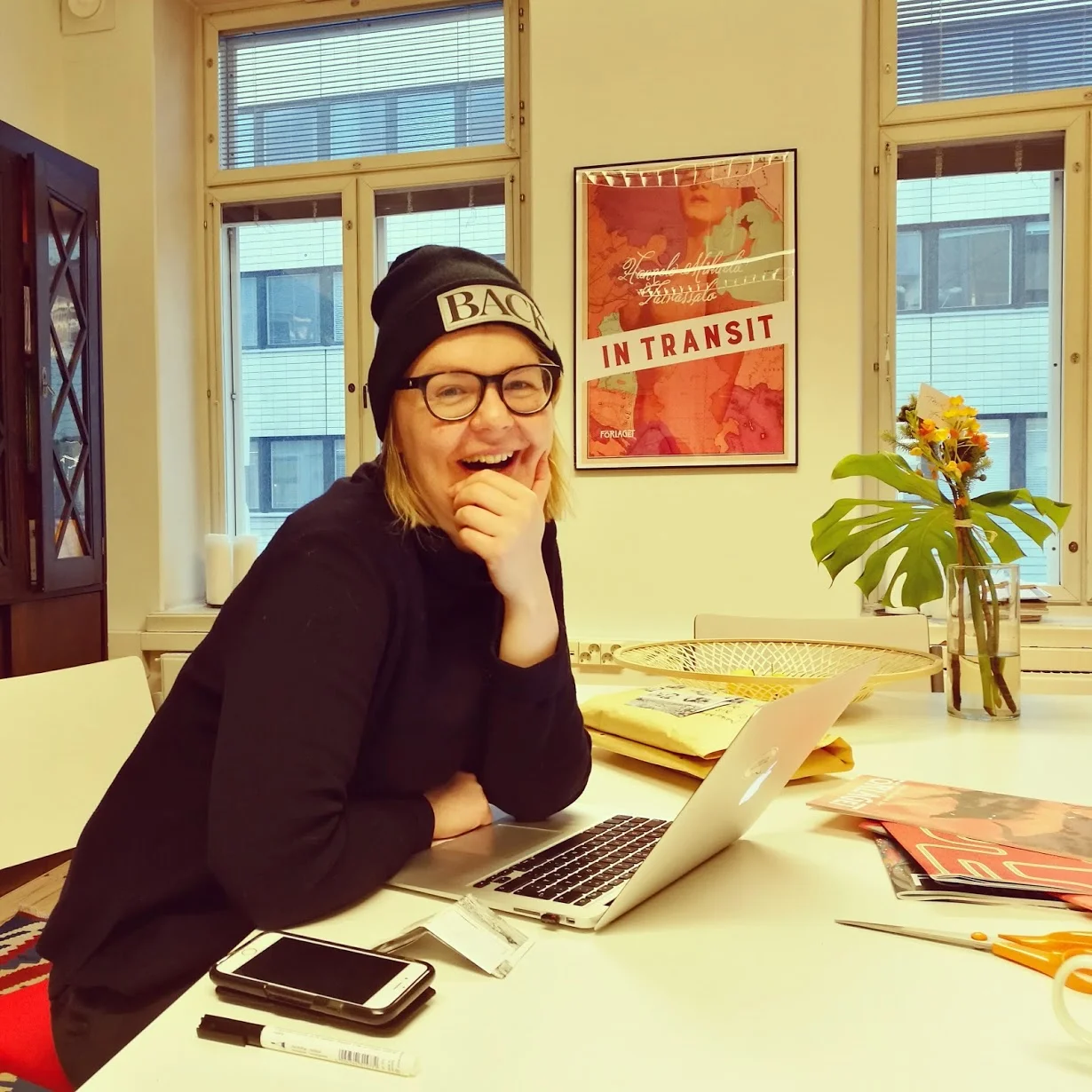 Andrea är så rätt kvinna på rätt plats.