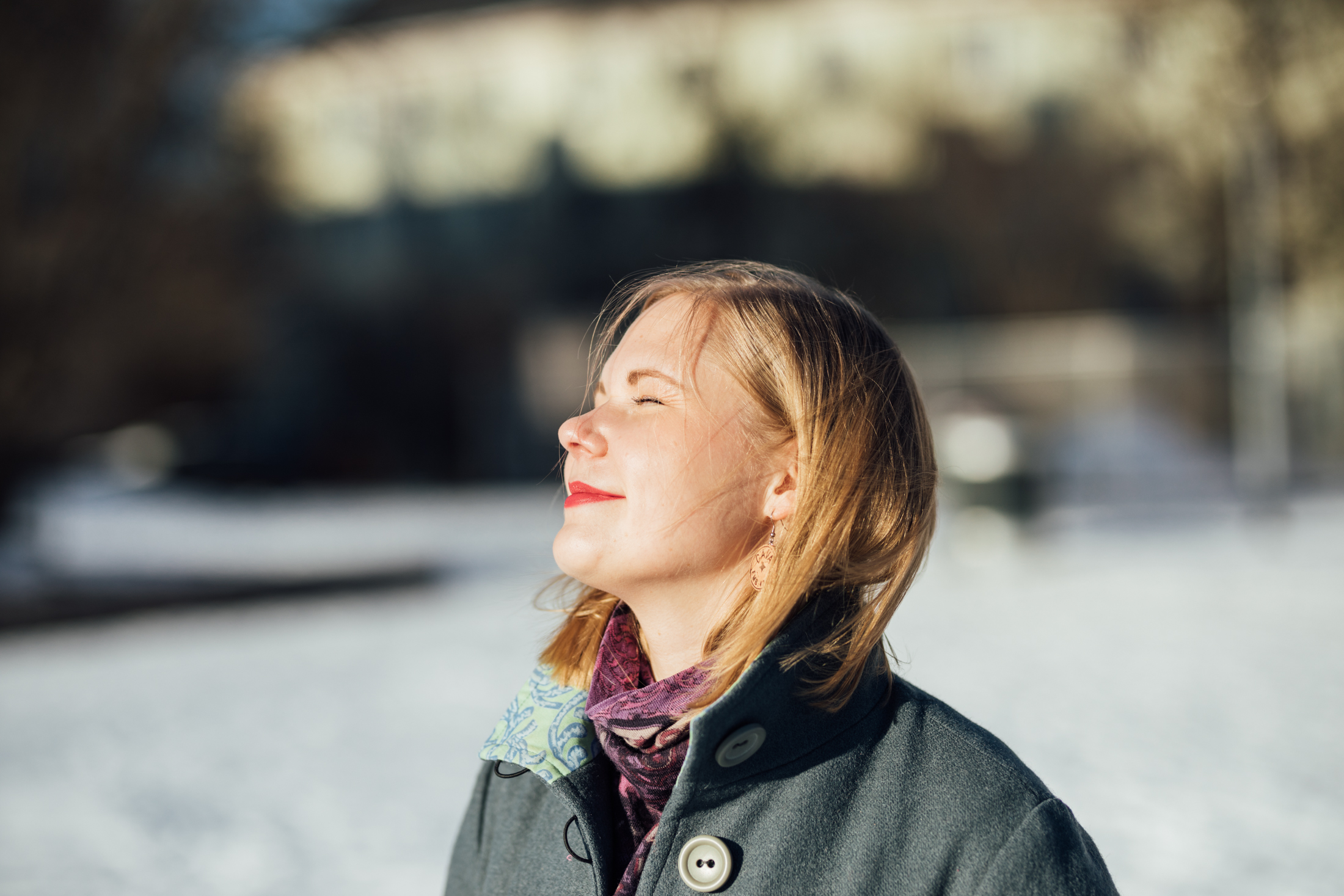 Så här zen ser jag sällan ut, haha. Foto: Niklas Sandström.