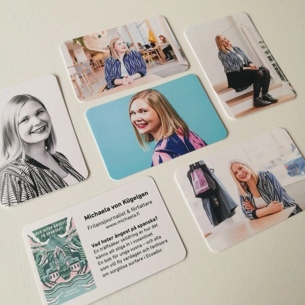 Beställde nya visitkort. Så klart!