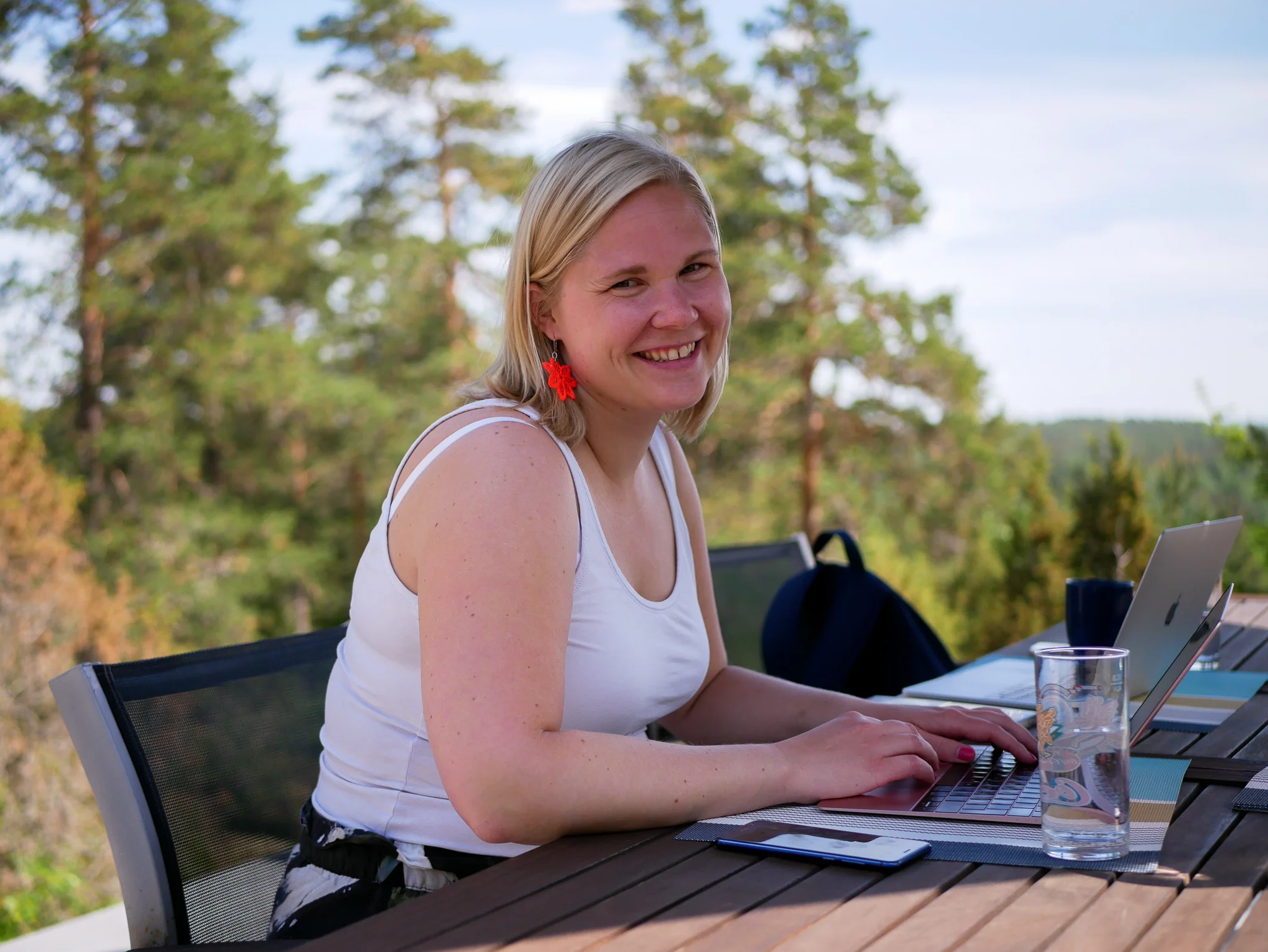 Gårdagens utekontor får fulla poäng!