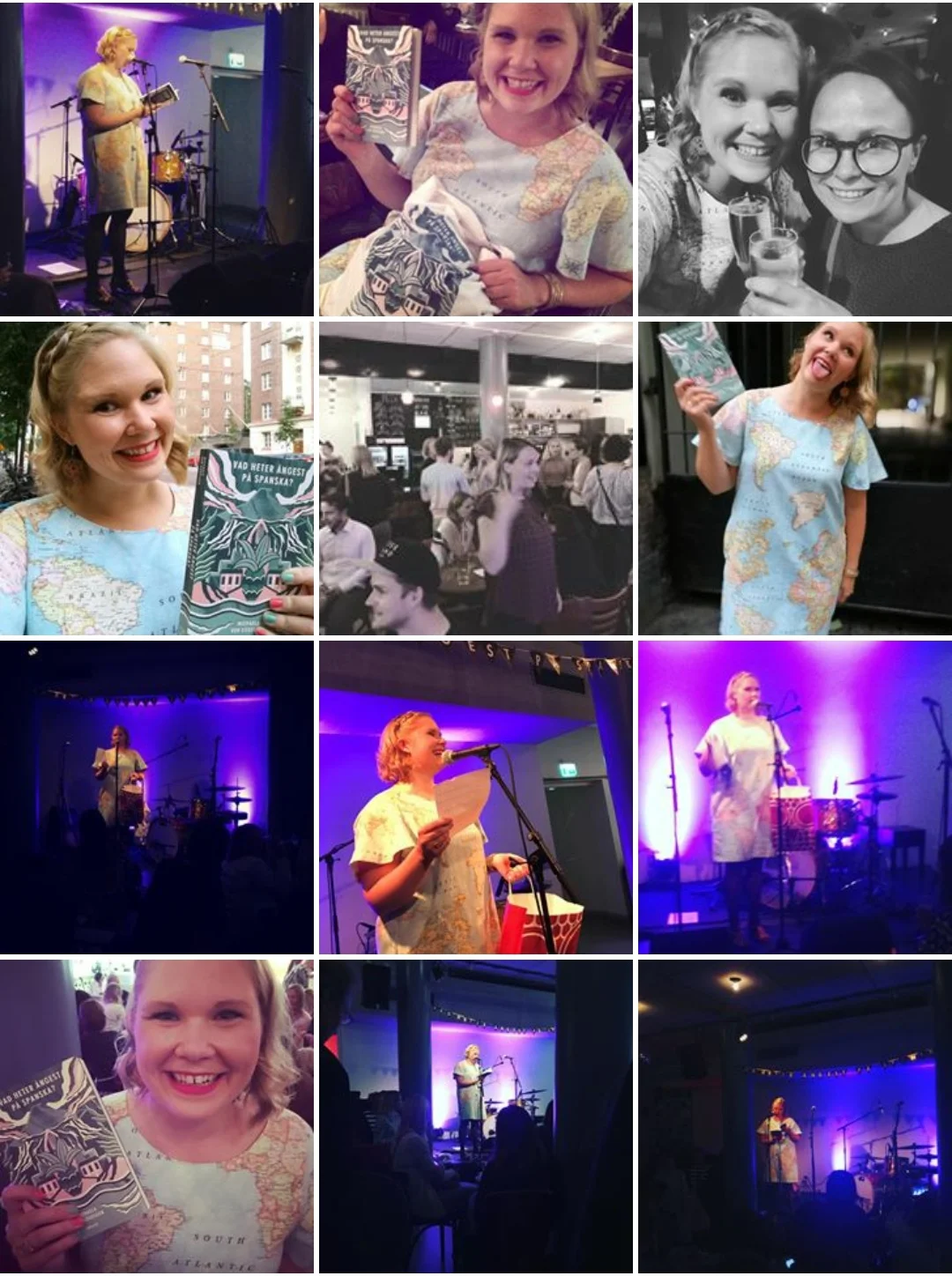 Foton från min releasefest som laddats upp på Instagram. <3