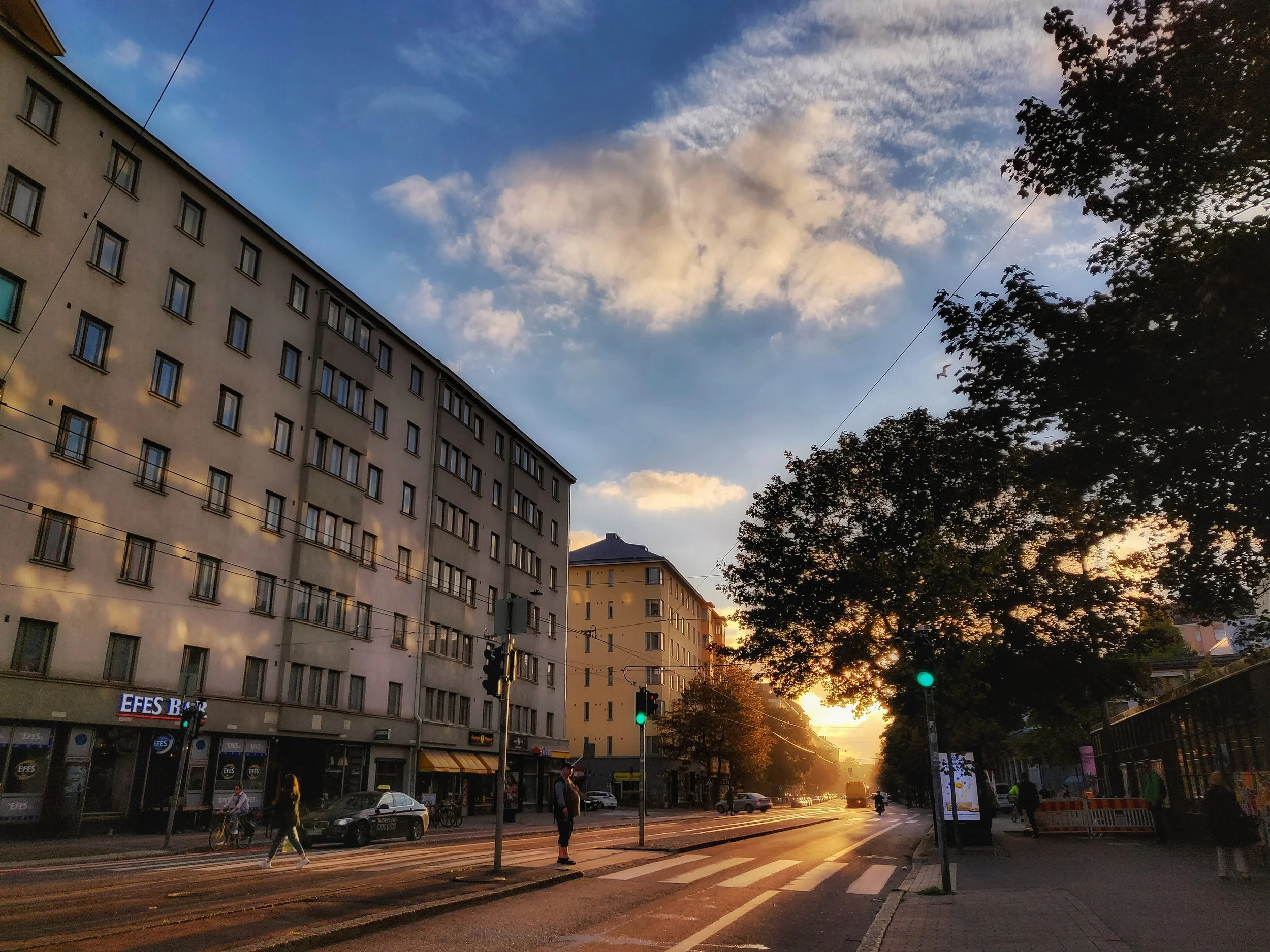 Så otroligt magiskt ljus hela dagen i dag.