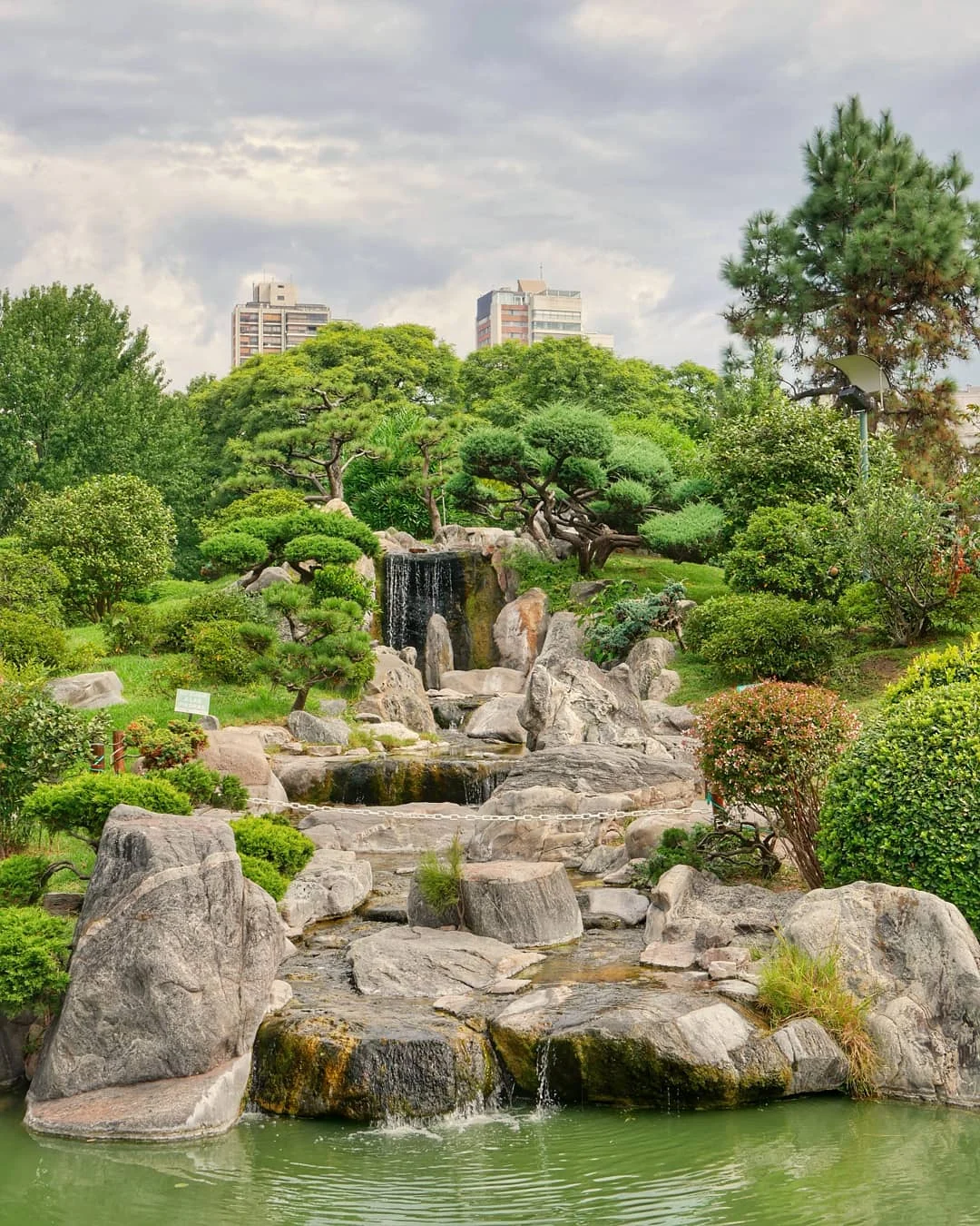 Den japanska trädgården. 