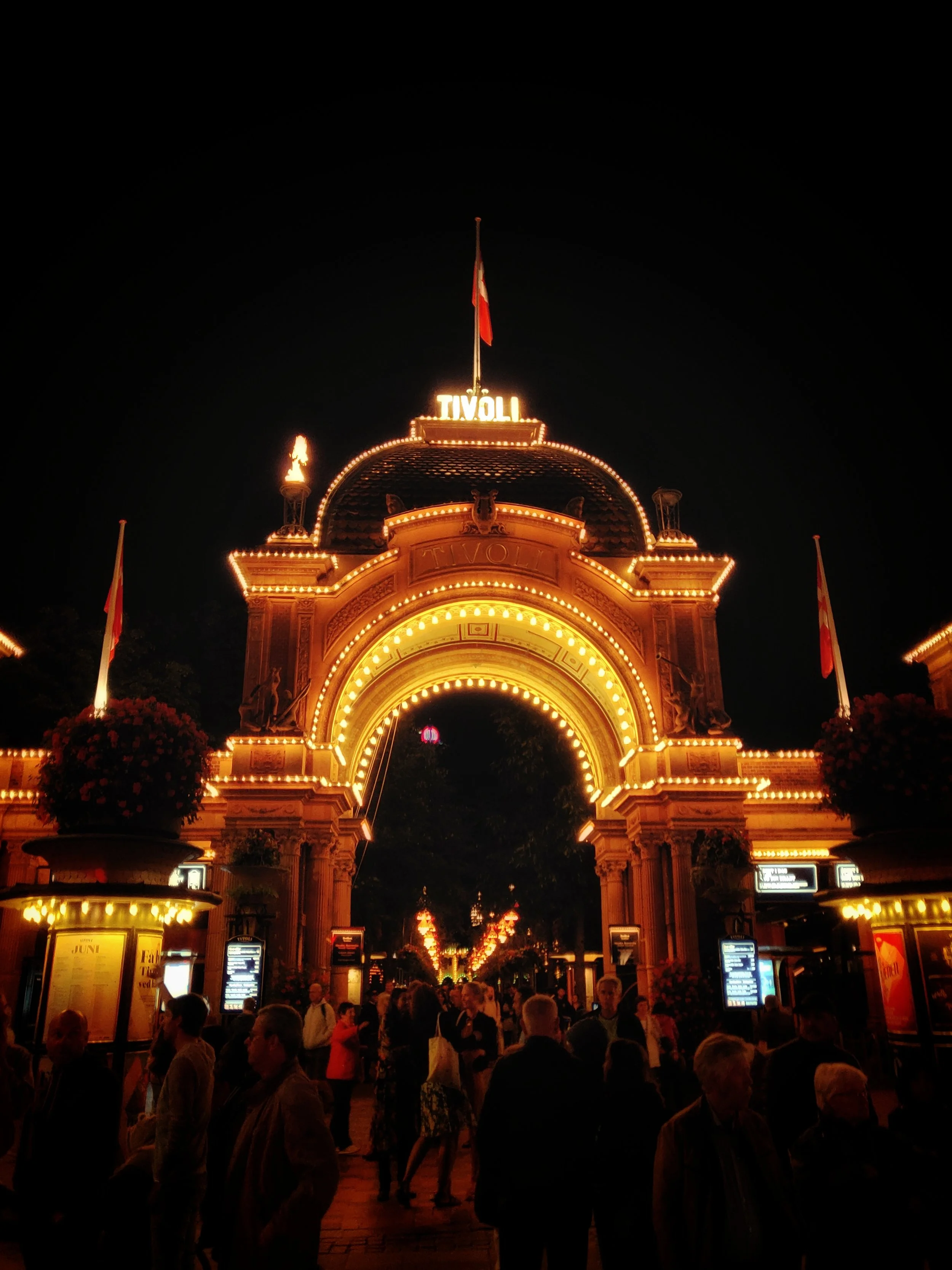 Så stämningsfullt på Tivoli.