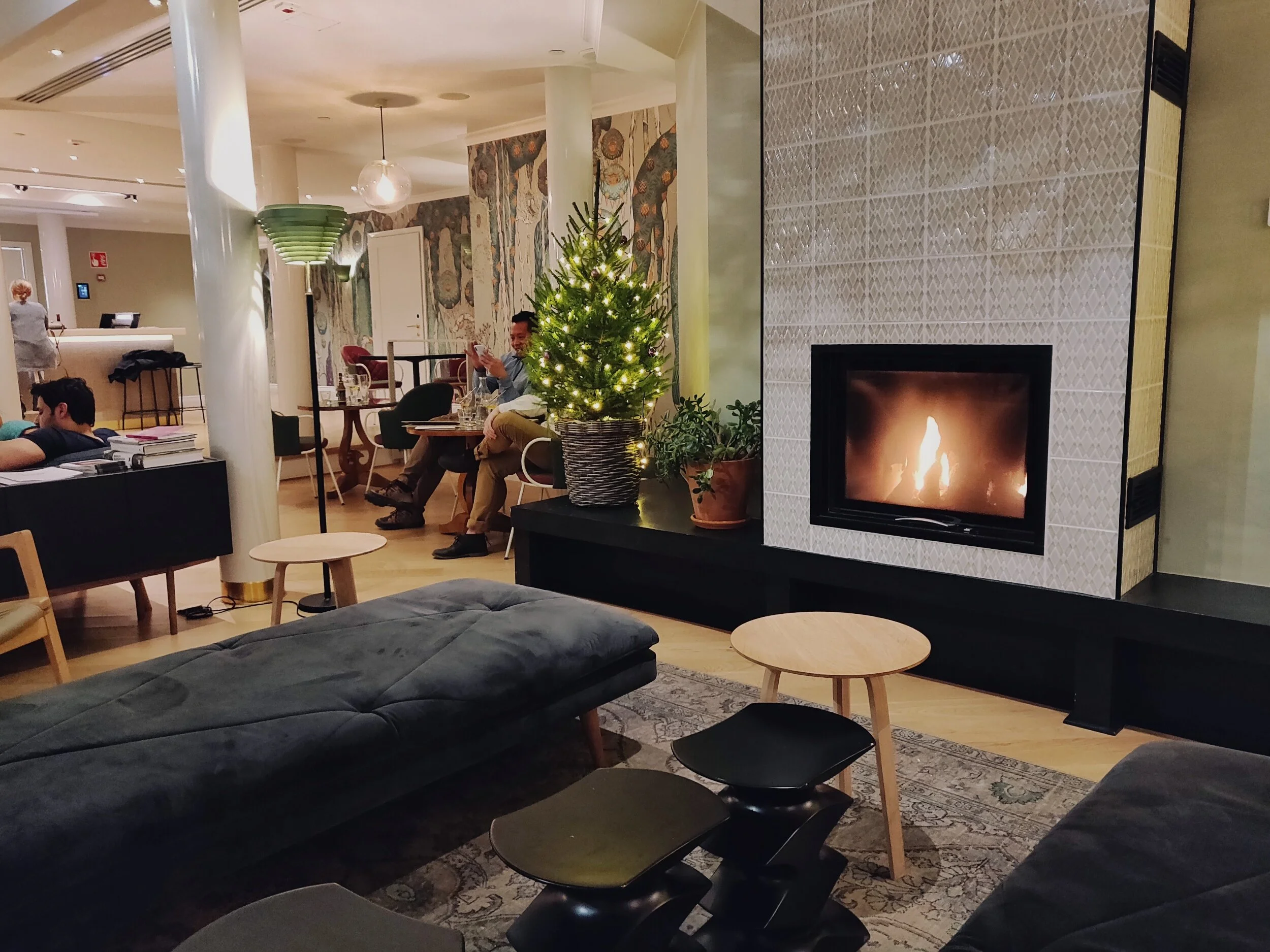 Wintergarden på St. George. Jättemysigt och öppet för alla!