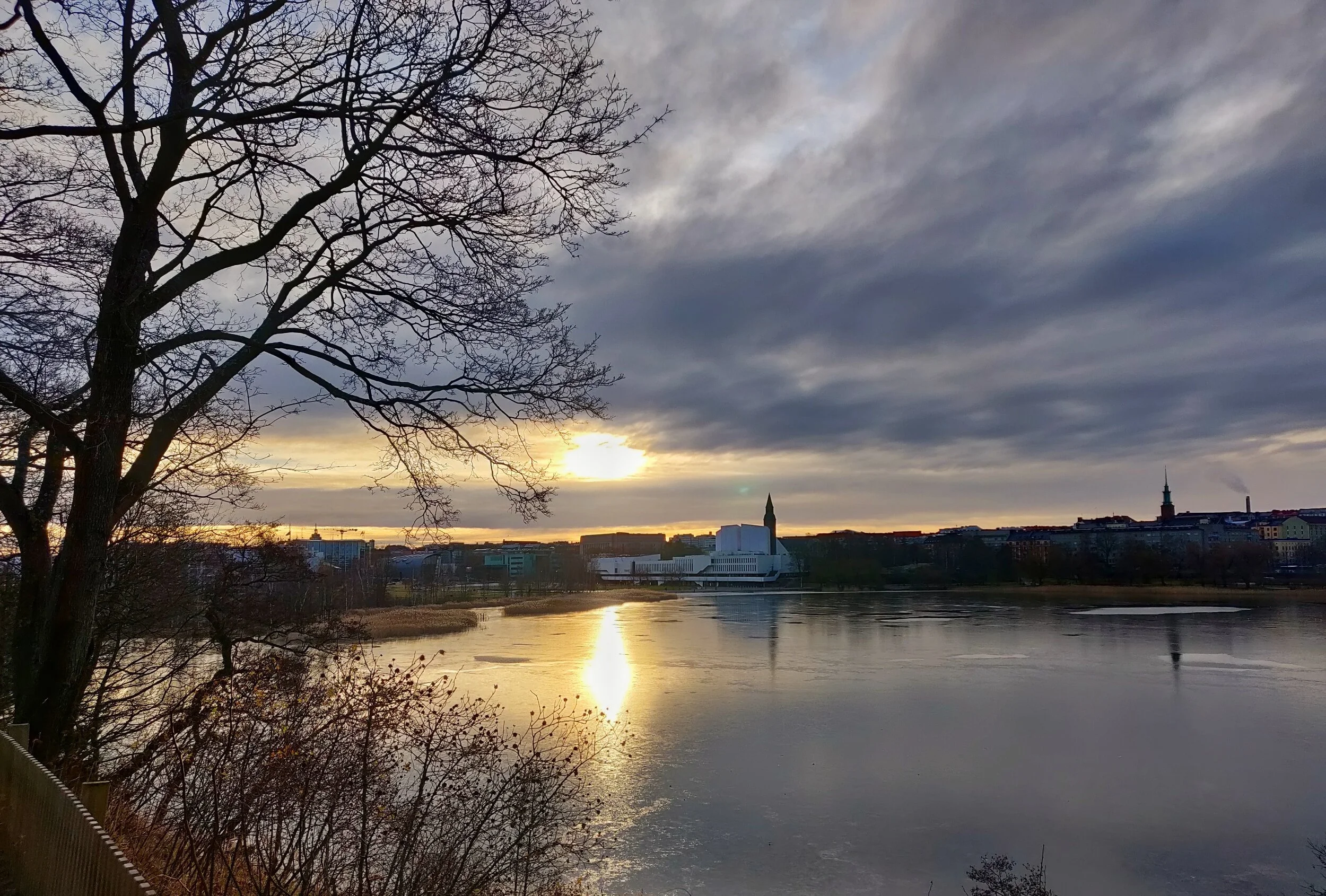 Foto från dagens promenad runt Tölöviken. Så härligt med lite sol!