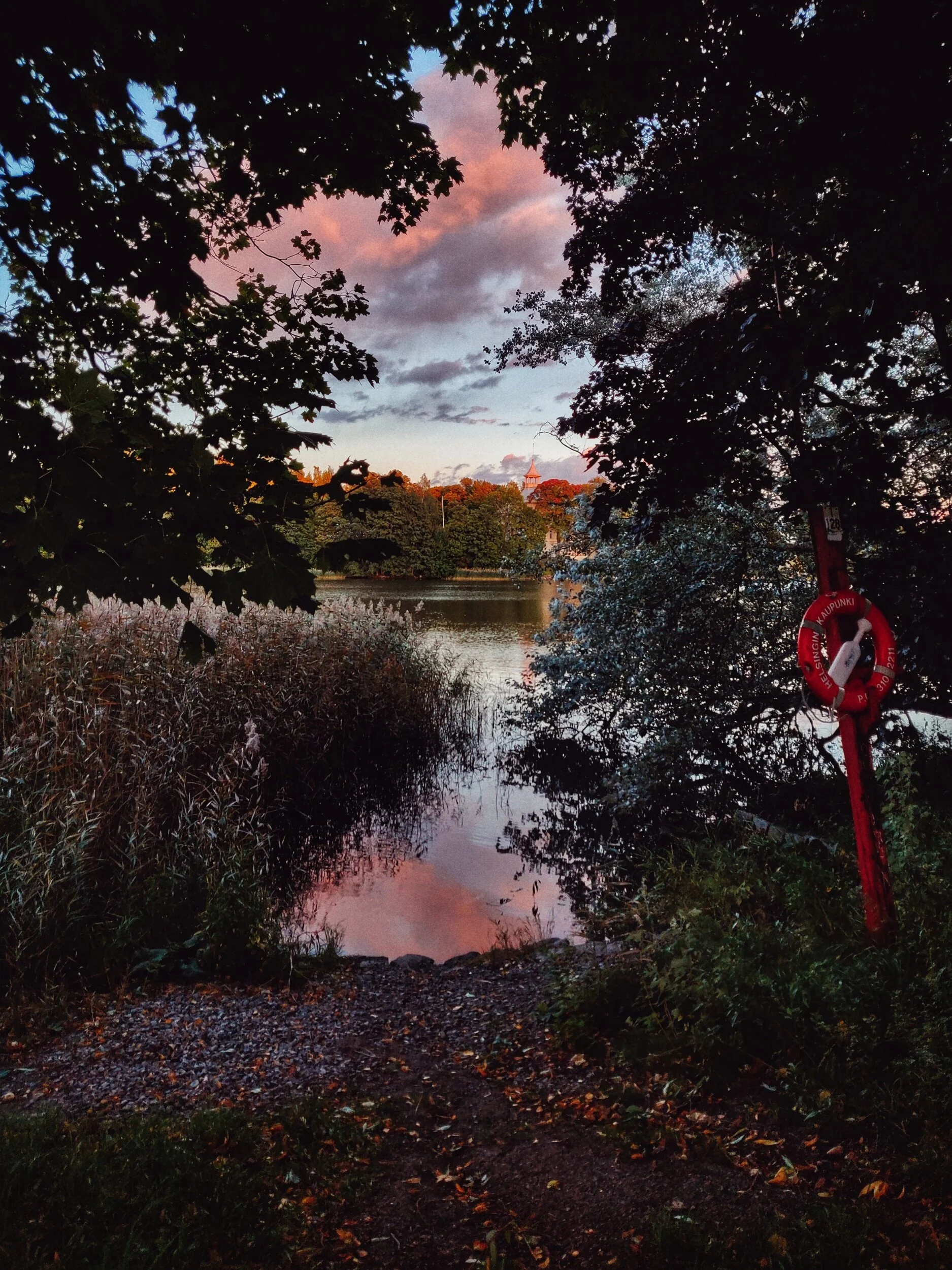 Helsingfors är nog kanske vackrast om hösten??