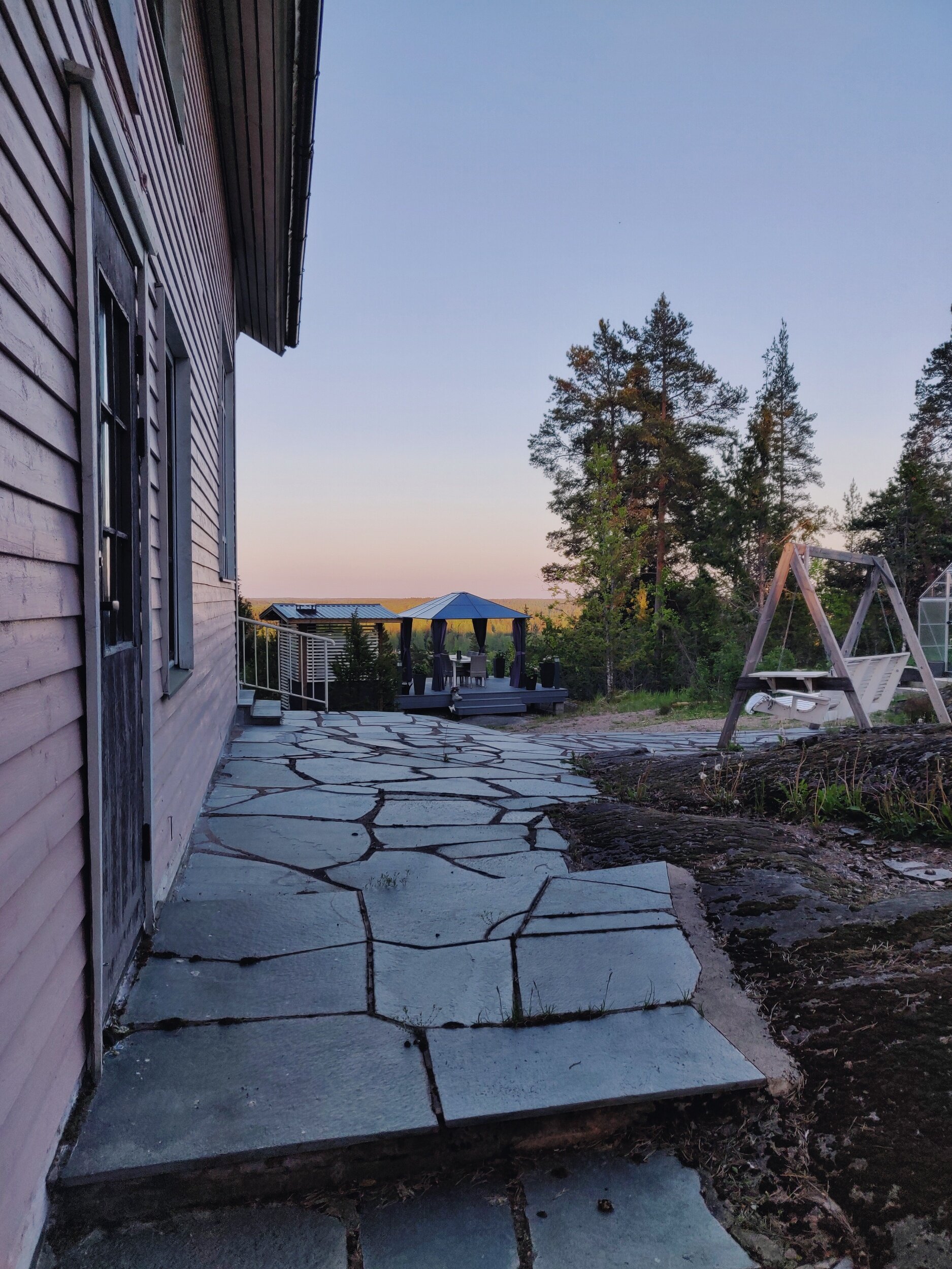 Vacker försommarkväll.