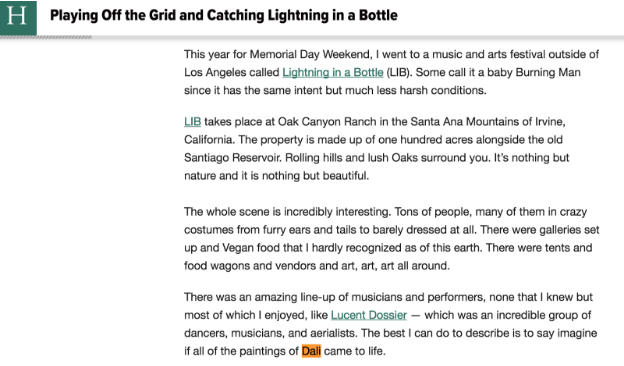 Imagine if all of the paintings of Dali came to life...