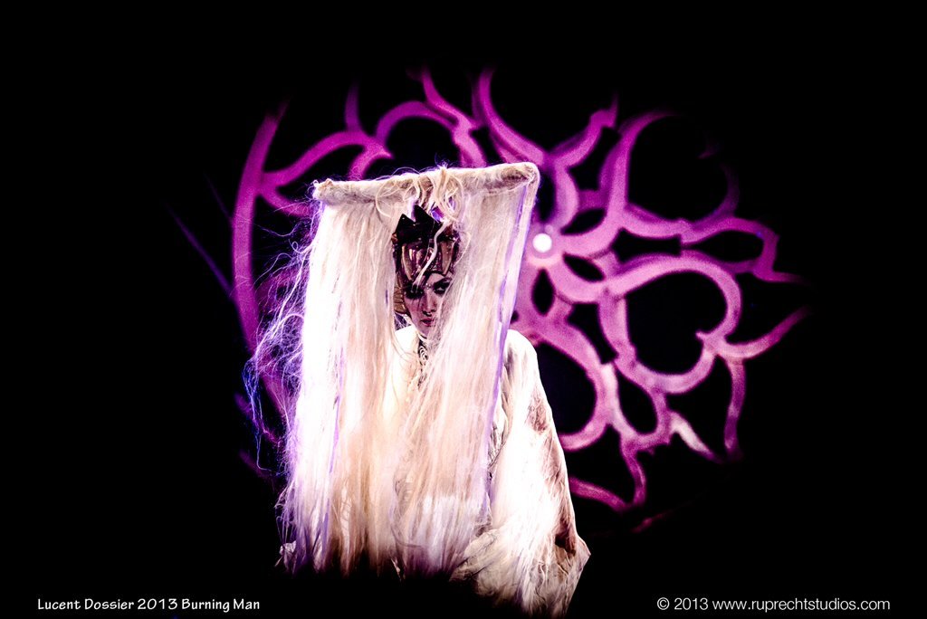 Lucent Dossier Burning Man BM 2013 Dream hammer head white dress Peter.jpeg