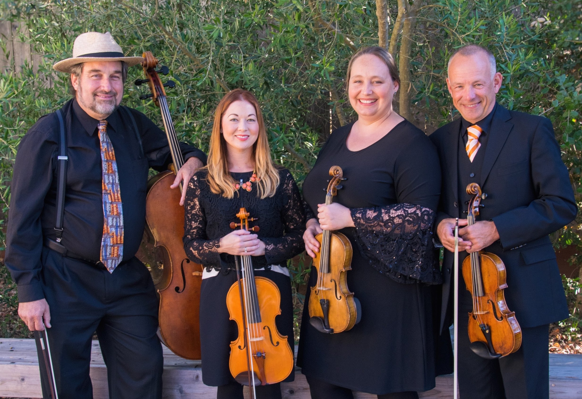 Karsten Windt, violin & presentation Tammie Dyer, violin Ivy Zenobi, viola Joel Cohen, cello