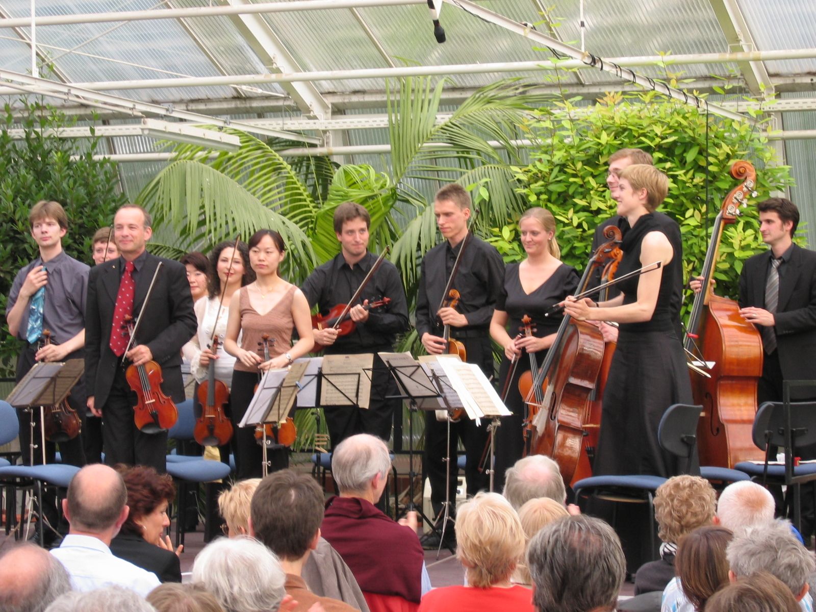 Academy concert in the Berlin Botanical Garden