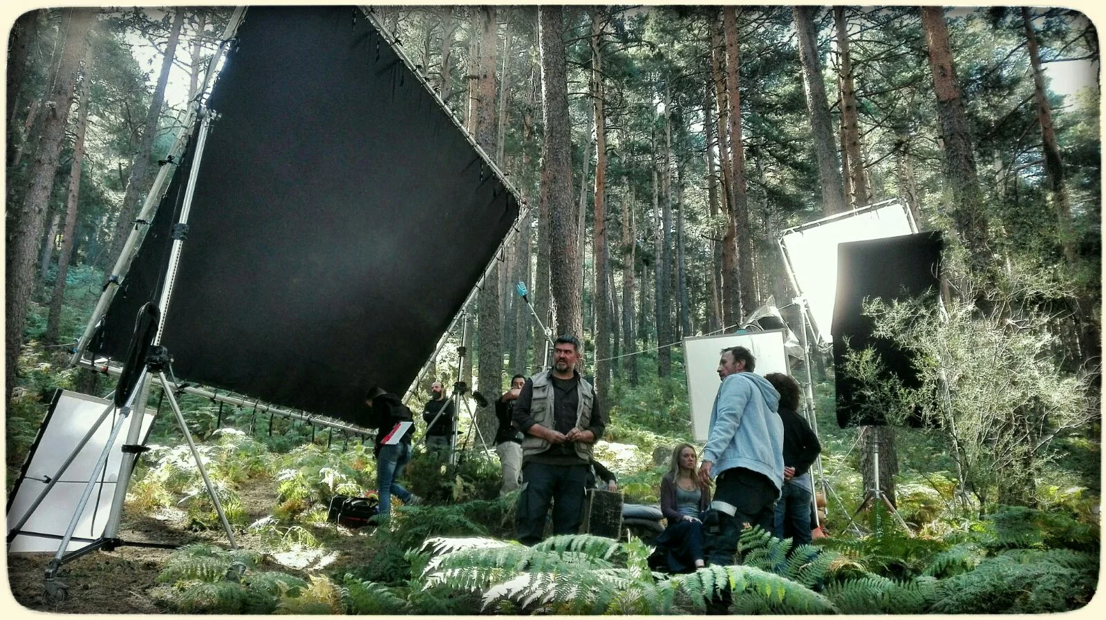 Rodaje de "Maus", producida por Apache films.