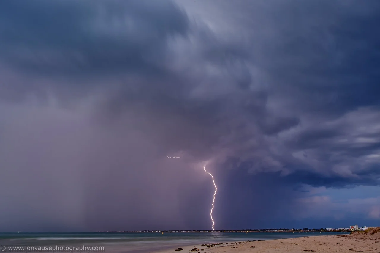 Lightning strike Meadow Springs