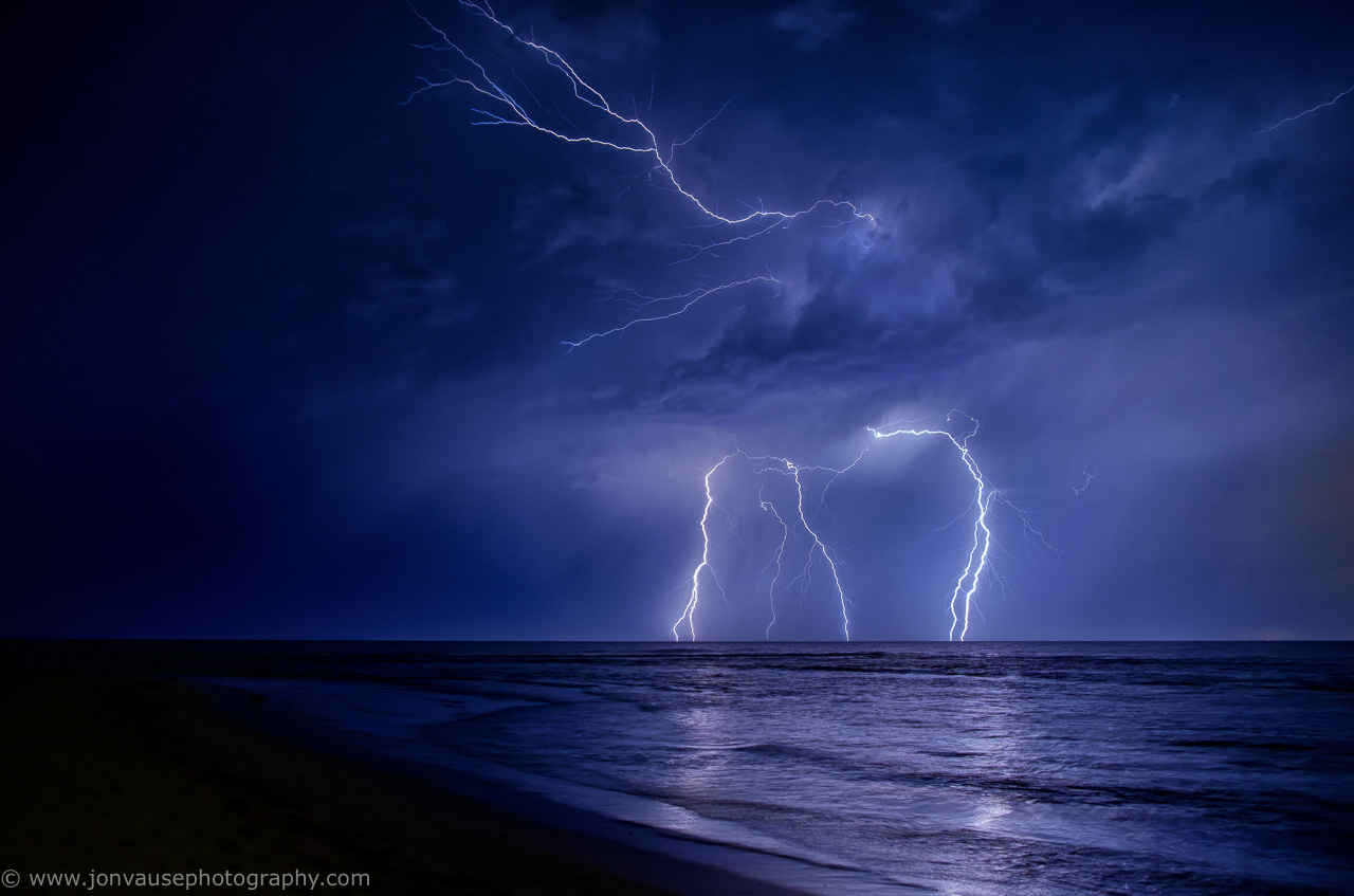 Point Robert lightning strikes