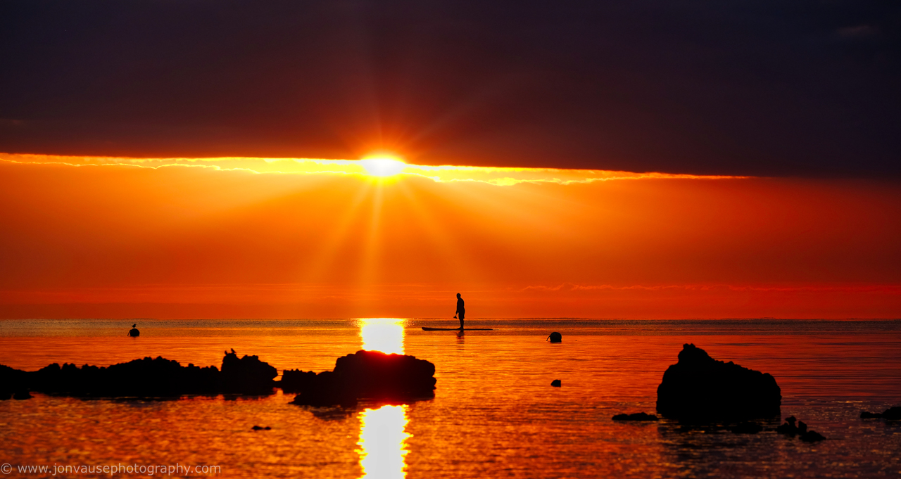 Dunsborough Early Morning Paddle Boarder
