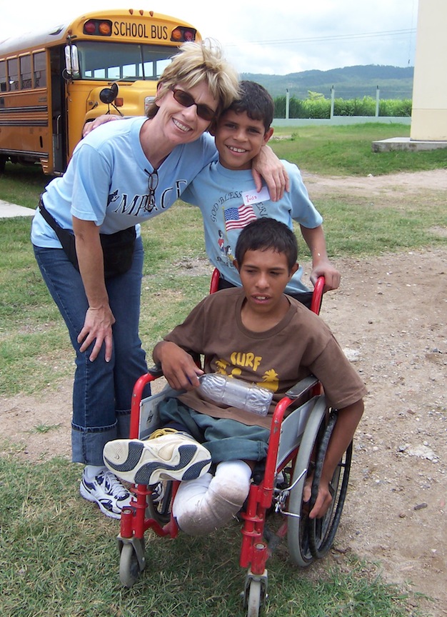  Jony is one of our boys who will live at Jovenes en Camino for the rest of his life.&nbsp; You would never know that he has a disability that never stops him from serving others and God. 