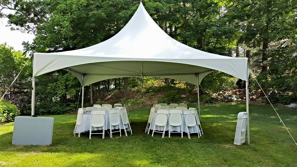 rent tables chairs tents