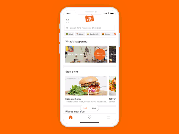 navigation+app+mobile+hey+you+order+ahead+food+coffee+lunch+dinner+ux+ui+design-2.gif