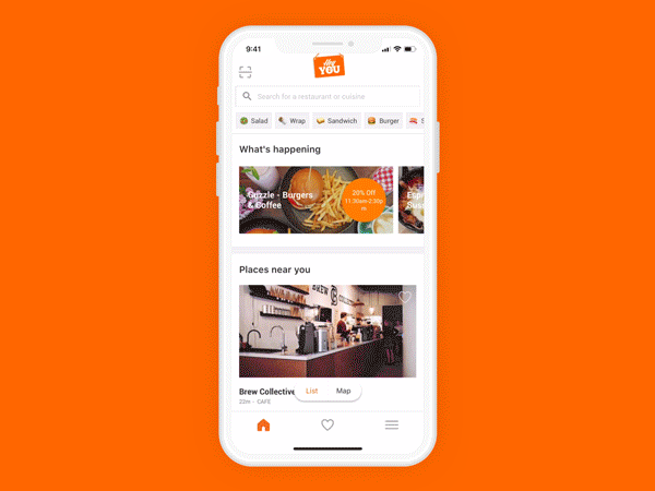 navigation+app+mobile+hey+you+order+ahead+food+coffee+lunch+dinner+ux+ui+design-3.gif