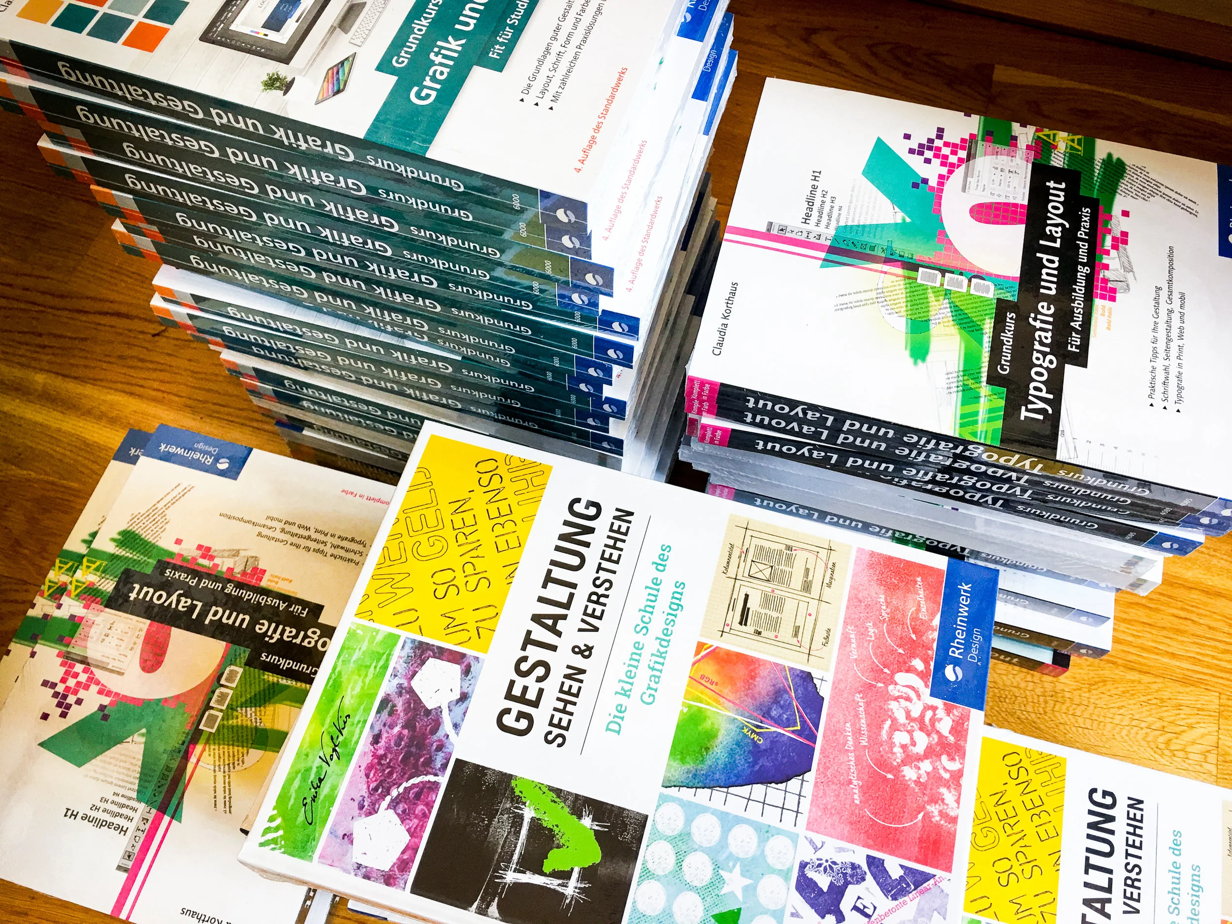 Die LIK Akademie für Foto und Design empfiehlt die Bücher des Rheinwerk Verlags.