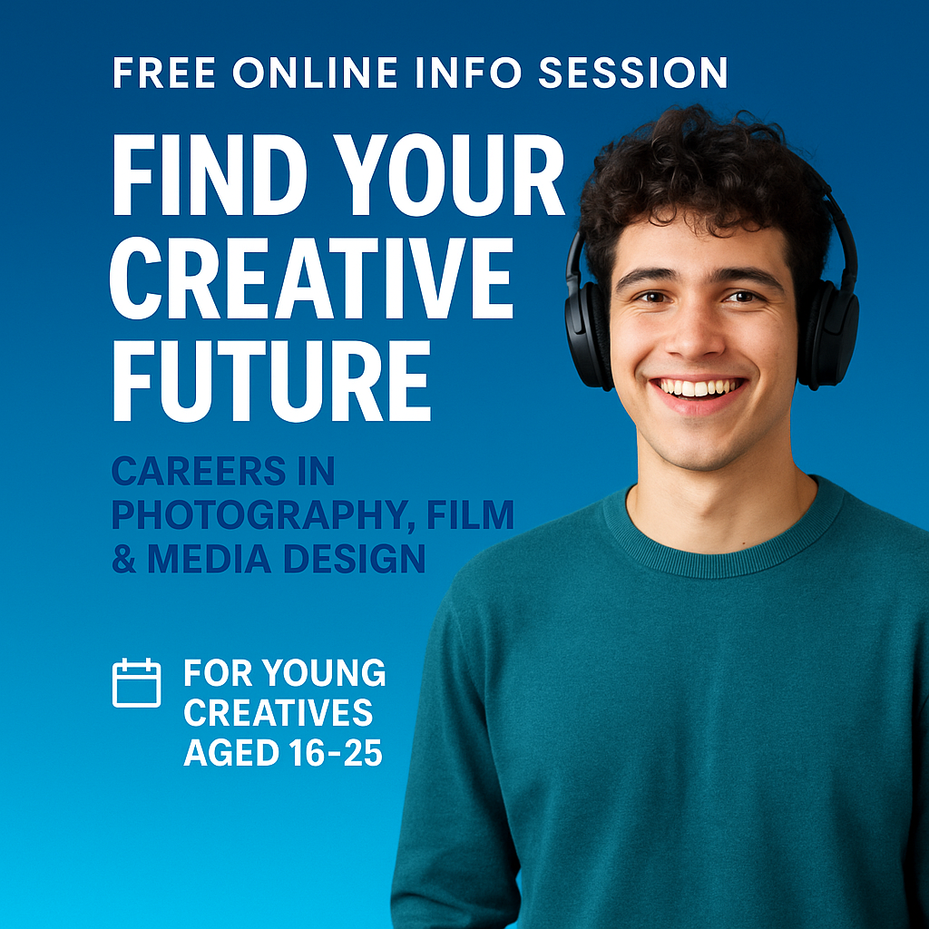 Online Info Session – Career Orientation &amp; Education in Photography, Film &amp; Media Design
