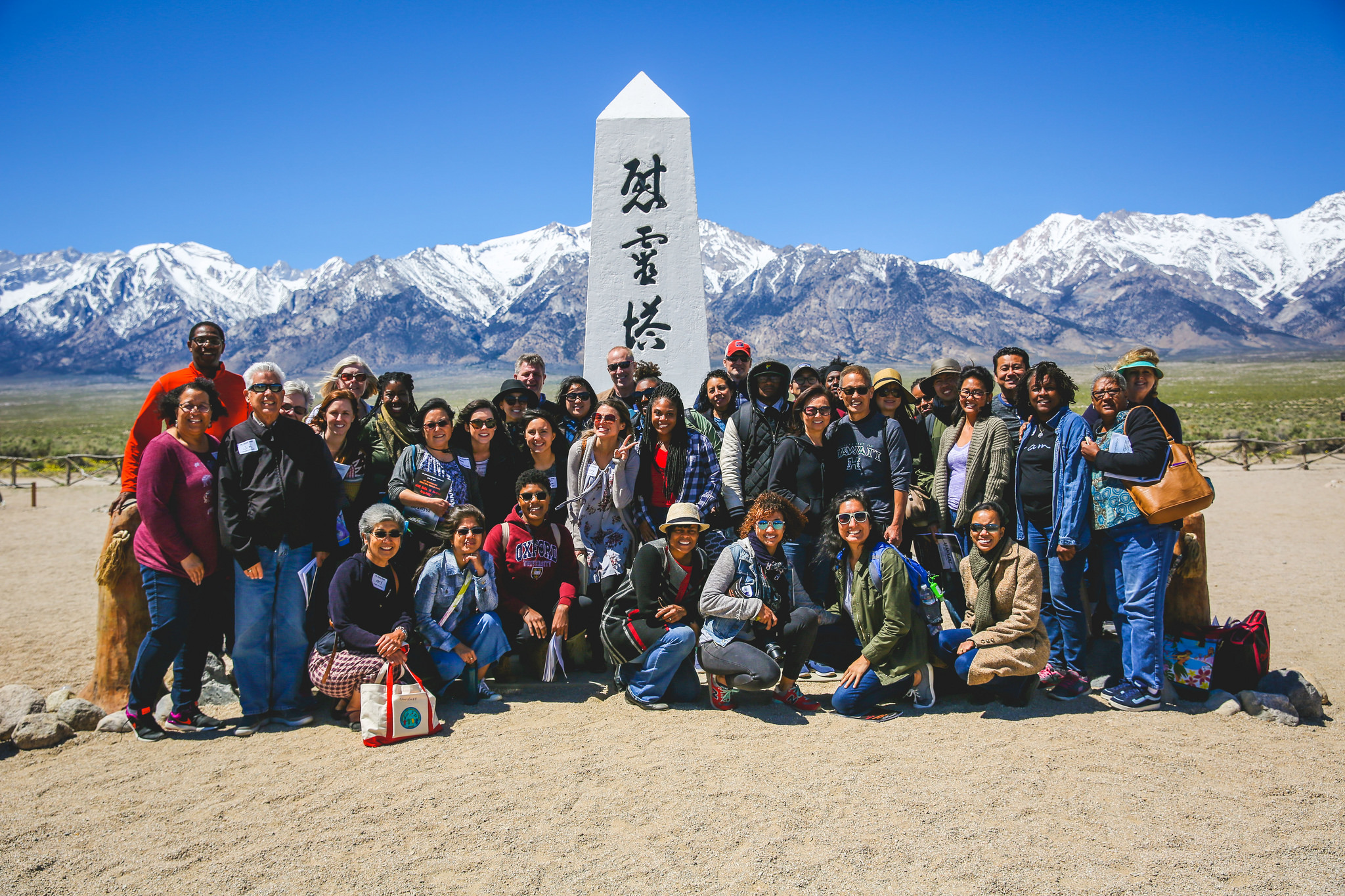 Fellowship Monrovia visits Manzanar National Historic Site in April 2017 (Photo Courtesy of Fellowship Monrovia )