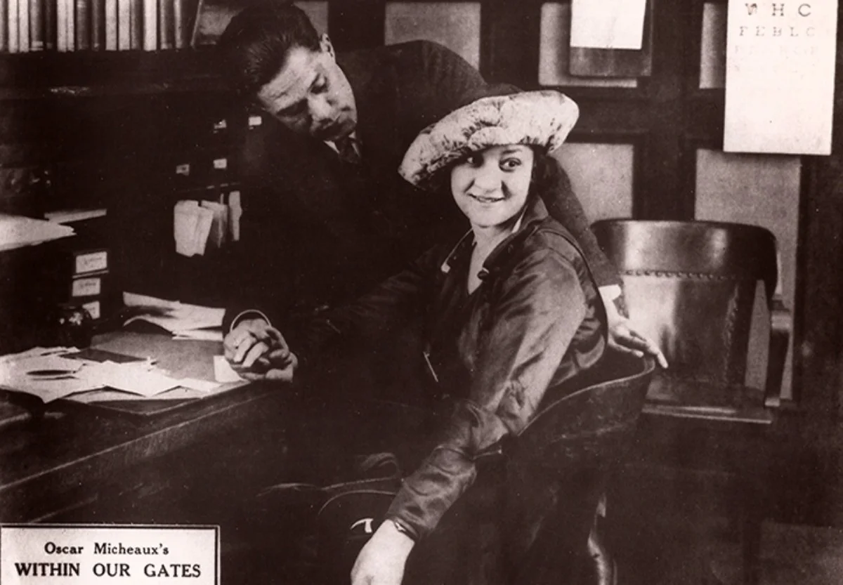 Evelyn Preer as Sylvia Landry in "Within Our Gates" (1920). USA. Directed by Oscar Micheaux | Library of Congress, Courtesy of the California African American Museum