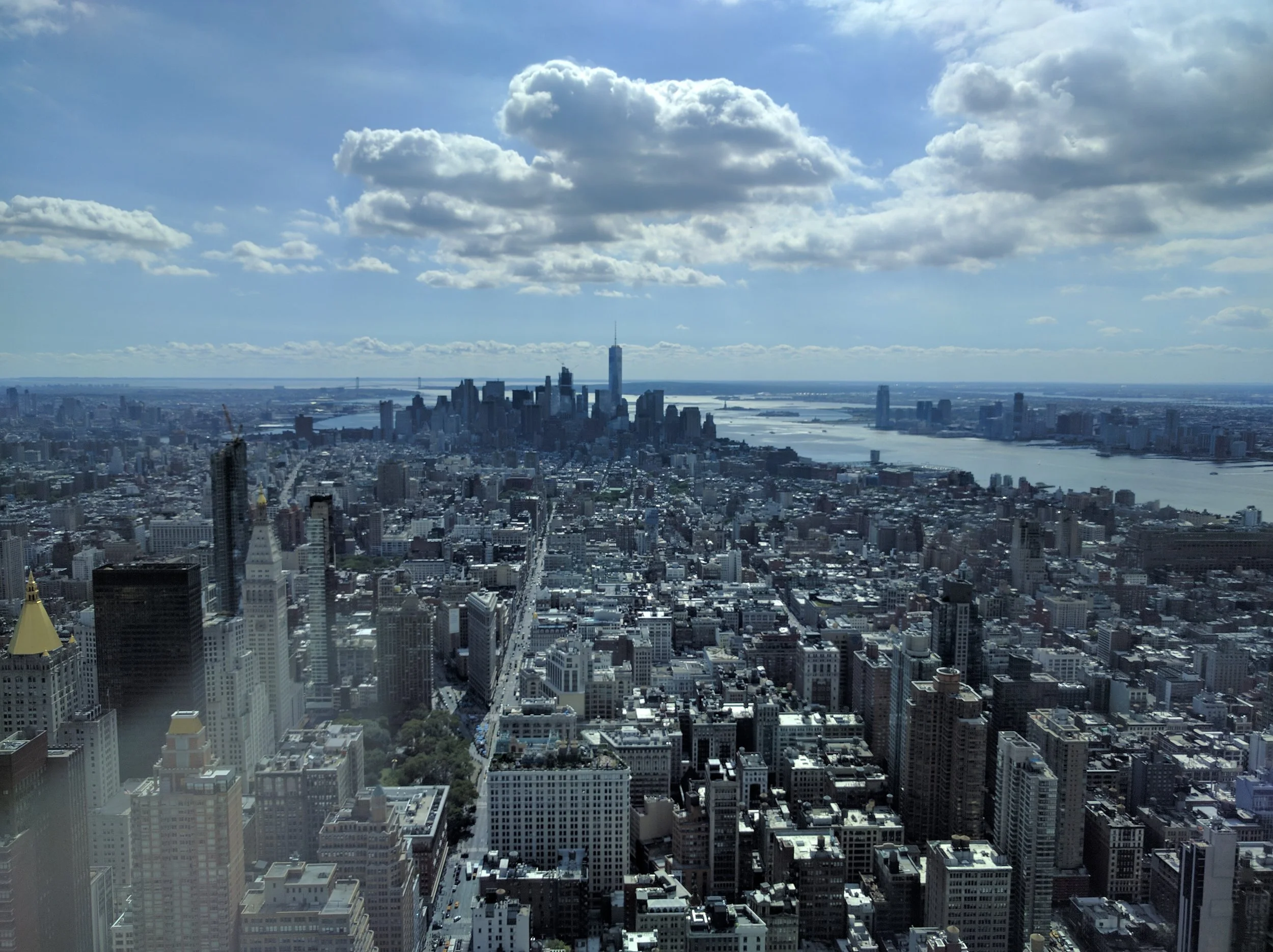 View of New York from 86th floor